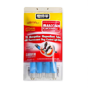 Tubo Repelente de Mosquitos T5, Luz Fluorescente de 4W para Control de Insectos, Azul - Product Image 2