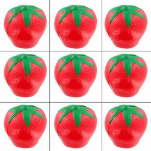 Custom Logo Promotional Gifts Pu <b>Foam</b> <b>Shape</b> Toy Strawberry Stress Reliever Ball - Product Image 2