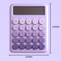 Calculatrice de bureau compacte et attrayante avec touches souples pour la comptabilité – Vente en gros