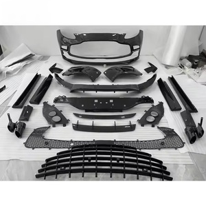 <span class=keywords><strong>Aston</strong></span> <span class=keywords><strong>Martin</strong></span> DB11 Nouveau Kit Carrosserie Amélioré Style 707 en Fibre de Carbone Entièrement Sèche avec Pare-chocs Avant/Arrière, Jupes Latérales, Spoiler et Échappement - Product Image 6