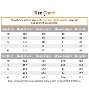 أفضل بائع مزدوج الوجه معطف خندق حزام من الصوف البني للسيدات نمط طويل معطف النساء - Product Image 5