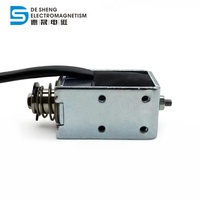 DS-1037 Verrou solénoïde à aimant permanent 24 V CC à maintien unique pour machine à broder