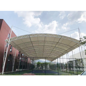 Hot <b>Sale</b> 2025 Durable Waterproof PVDF PTFE <b>Car</b> Parking Tennis Court Stadium Tent Tensile Membrane Structure <b>for</b> Outdoor - Product Image 1