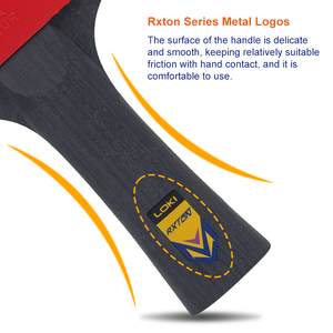 Raquettes de <span class=keywords><strong>ping</strong></span>-<span class=keywords><strong>pong</strong></span> Loki R9 adaptées aux joueurs professionnels, <span class=keywords><strong>raquette</strong></span> en carbone véritable pour le tennis de table avec une attaque puissante - Product Image 5