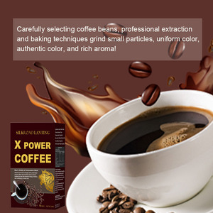 Cà phê hòa tan Maca đen hữu cơ thảo dược nhãn hiệu riêng tăng cường sinh lực nam giới - Product Image 2