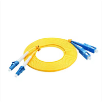 Câble de raccordement en fibre optique monomode SC-LC G652d de 3 mètres FTTH Réseau 5G avec perte d'insertion <0,25 dB