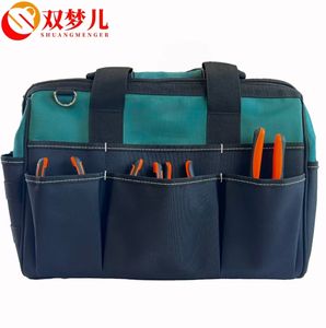 Trousse d'outils en toile pour électricien et menuisier Sac d'entretien et de rangement multifonctionnel - Product Image 1