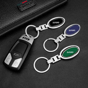 Porte-clés en métal pour <span class=keywords><strong>voiture</strong></span>, personnalisé, créatif, à double face, épaissi, vente chaude - Product Image 2