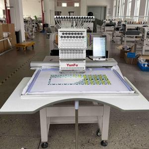 เครื่องปักผ้าเดฮาโอ 12/15 เข็ม หัวเดียว สำหรับเสื้อผ้ามุสลิม ใหม่หรือมือสอง พร้อมมอเตอร์คอมพิวเตอร์ - Product Image 1