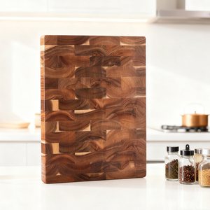 Đa năng hình chữ nhật Keo Gỗ End-Grain thớt cắt khối trái cây rau thớt Hội Đồng Quản Trị - Product Image 1