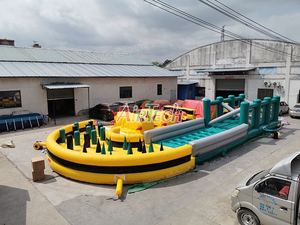 Offre Spéciale team building ninja <span class=keywords><strong>obstacles</strong></span> équipement de jeu souple sauter piste de course adulte parcours d'<span class=keywords><strong>obstacles</strong></span> gonflable pour l'extérieur - Product Image 5