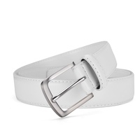 Nouvelle ceinture pour homme 2026 en cuir de vachette véritable, de luxe, formelle, rétro, décontractée, avec boucle à ardillon en alliage