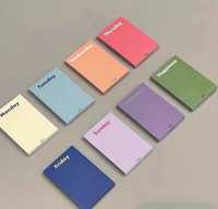 Ensemble de blocs-notes portables à feuilles mobiles - Bloc-notes de poche au design japonais pour usage quotidien - Papeterie