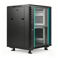 Baie de serveur de centre de données sur pied 14U 19 pouces IP20 pour l'hébergement de serveurs à haute densité et à grande échelle – En stock