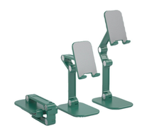 Présentoir pour tablette entièrement réglable support de tablette pliable en aluminium support de tablette portable support de téléphone portable de bureau