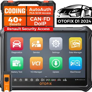 Professionele Otofix D1 All-Systeem Bluetooth Auto Scan Tool Bidirectionele Obd2 Ecu Codering Scanner Met 2 Jaar Gratis Updates