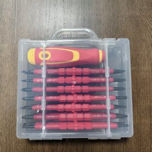Multi-Bit <b>Screwdriver</b> Set 29 In 1 Cross Phillips Insulated Magnetic Handle For Home Electronics Repair Tools - Product Image 1