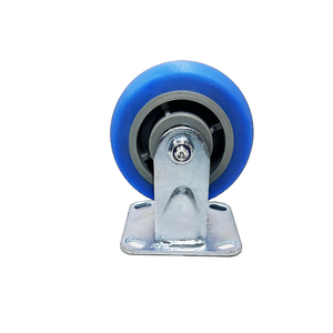 Rueda giratoria <span class=keywords><strong>Tpr</strong></span> al por mayor de fábrica, rueda giratoria manual para muebles de mesa, rueda giratoria para carretilla Industrial - Product Image 2