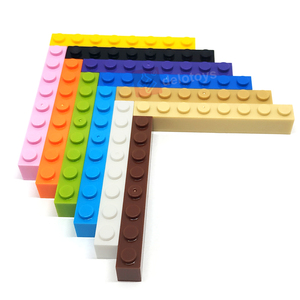 DELO TOYS (23 Colori) Parti per Costruzioni Fai-da-Te 1x8, Blocchi da Costruzione in Plastica ABS, Mattoncini 1 X 8, 1*8 (NO.<span class=keywords><strong>3008</strong></span>) - Product Image 6
