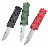 Mini couteau pliant de poche pour l'extérieur, acier inoxydable 440C, lame de 3,0 mm, manche en alliage de zinc, outil de camping multifonctionnel