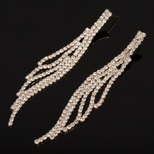 Pendientes de moda al por mayor <span class=keywords><strong>E464</strong></span> para comercio exterior, aretes largos con borlas, gran oferta - Product Image 2