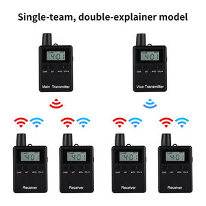 무선 마이크 시스템 무선 통신 오디오 회의 시스템 회의용 양방향 토크 백 헤드셋 회의 - Product Image 3