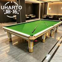 Table de billard classique SA Series de 12 pieds, table de billard professionnelle pour tournois internationaux avec ardoise épaissie