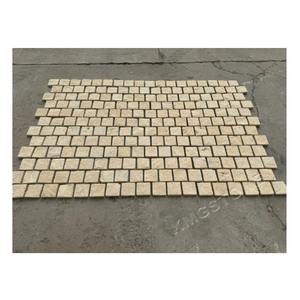 Pavés d'allée en pierre calcaire jaune pavés <span class=keywords><strong>pour</strong></span> <span class=keywords><strong>jardin</strong></span> aménagement paysager voies passerelle pavage ensembles frontières - Product Image 1