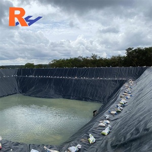 Bâche en HDPE texturé de 1,0 mm <span class=keywords><strong>pour</strong></span> <span class=keywords><strong>bassin</strong></span> de stockage des eaux pluviales au port de Colombo, gestion des inondations de la ville, Sri Lanka - Product Image 1