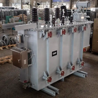 Transformateur triphasé haute tension Yueqing CHHP S11-M 200 kVA immergé dans l'huile, hermétique, 380 V 220 V