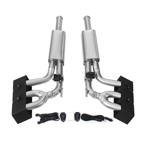Sistema de escape Catback de montaje directo para <span class=keywords><strong>Mercedes</strong></span>-<span class=keywords><strong>AMG</strong></span> <span class=keywords><strong>G63</strong></span> (W463A). Salida Lateral de 6 Tubos con Válvula E que Mejora el Atractivo Visual con un Aspecto Impresionante. - Product Image 1