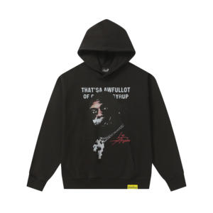 เสื้อมีฮู้ดของผู้ชายผ้าฝ้าย100% เฮฟวี่เวทมีคุณภาพสูงสินค้ามาใหม่ - Product Image 2