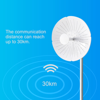 Antenne parabolique directionnelle extérieure à grille haute performance 3200-4200 MHz 24 dBi pour réseaux WIMAX 5G