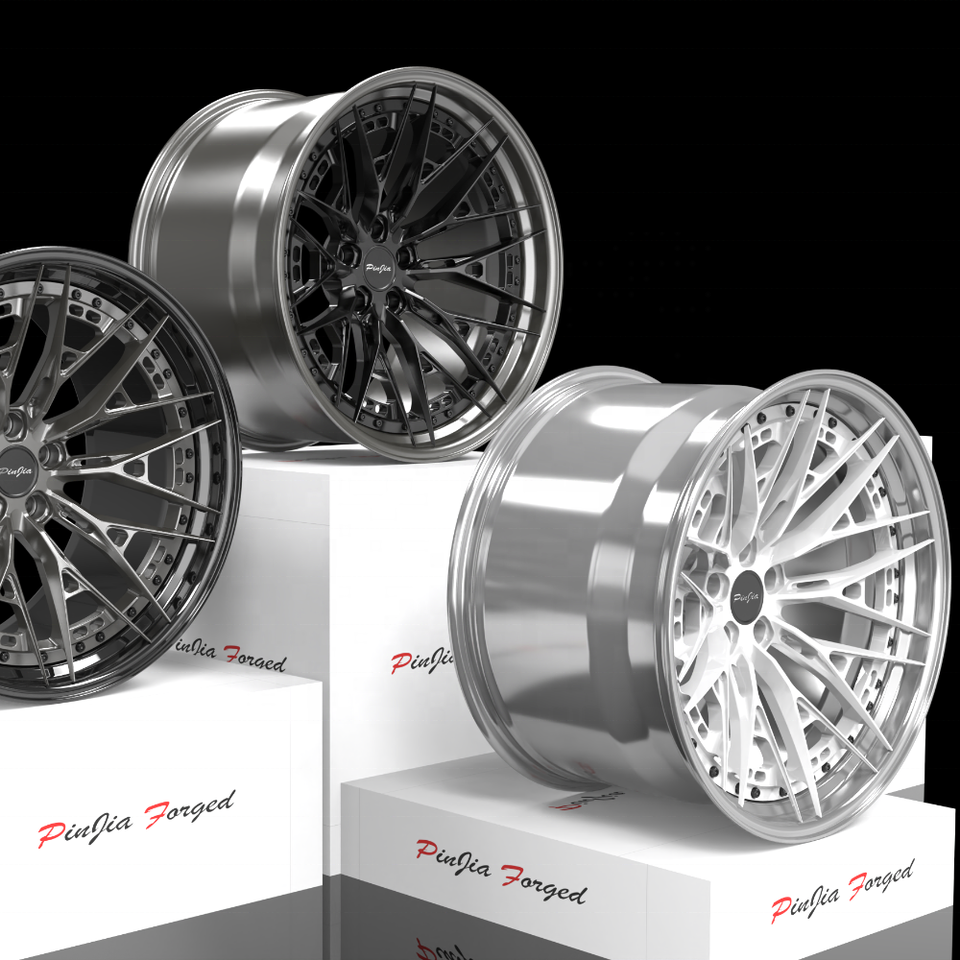 2Piece Two Colors Wheels Fashion Design Forged Car Wheels for BMW M3 ...