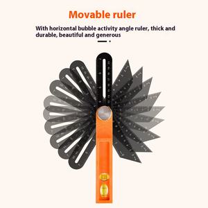 Cuadrado <span class=keywords><strong>de</strong></span> bisel en <span class=keywords><strong>T</strong></span> deslizante con <span class=keywords><strong>regla</strong></span> <span class=keywords><strong>de</strong></span> <span class=keywords><strong>aluminio</strong></span> y mango <span class=keywords><strong>de</strong></span> ABS pulgadas/marcas métricas dos viales - Product Image 4