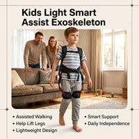 Exosquelette léger pour membres inférieurs d'enfants, robot d'assistance à la hanche, support de marche adaptatif pour les activités quotidiennes