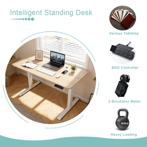 Khung bàn làm việc máy tính điện, điều chỉnh độ cao, có động cơ, 2 mô tơ không chổi than, tải trọng 160KG, bàn đứng ngồi tiện dụng - Product Image 3