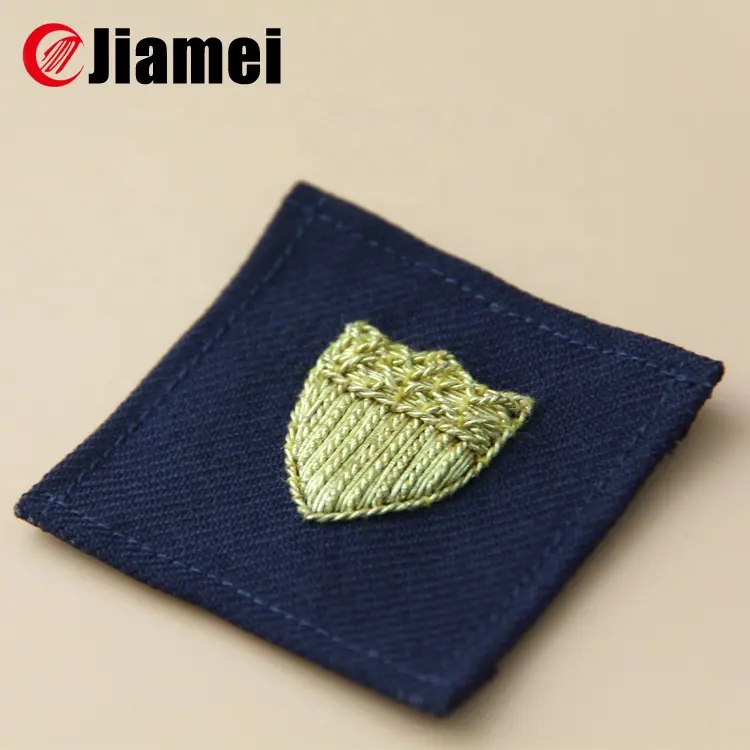 OEM/ODM Military Blazer Pocket Badges Patch Embroidered Bullion