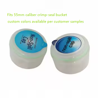 Tutup Ember Segel Crimp 100% Anti Bocor |   Tutup Ember Air 55mm Warna Kustom Sesuai Sampel Pelanggan