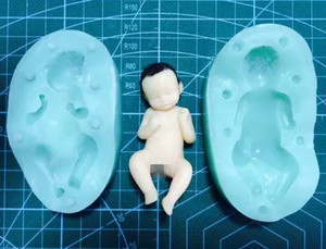 3d bebé de silicona <span class=keywords><strong>molde</strong></span> <span class=keywords><strong>fondant</strong></span> <span class=keywords><strong>molde</strong></span> para pastel haciendo - Product Image 3