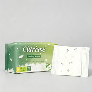 Serviettes hygiéniques intimes biologiques offrant une forte absorption et une protection fiable contre les fuites pour les règles des femmes. - Product Image 1