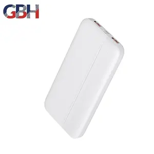 2022 High Capacity Power Banks 10000mah Li-polymer Battery Portable Low Tension Fast Charging Led Display Power Bank