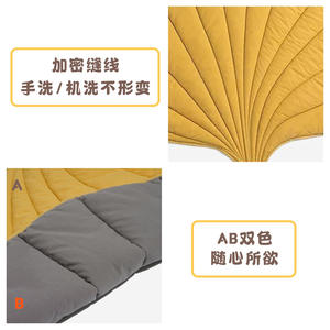 Extragroße Haustier-Nest-Hütte für alle Jahreszeiten, verdickt, maschinenwaschbar, kühlend, interaktiv, aus Bambusblatt-Material für - Product Image 4