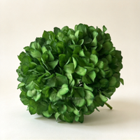 Susunan Bunga Hydrangea Daun Besar Buatan Tangan Langsung dari Pabrik, Segar, Tahan Lama, Diameter 20-25cm