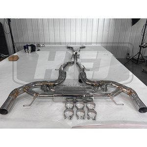 Échappement performant à double tube pour Mercedes AMG GLE63 W166 AMG Catback Valve Muffler - Product Image 4