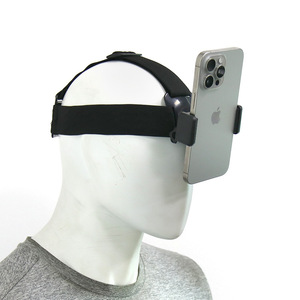 Soporte de Cabeza para Teléfono Móvil para Grabación de Video POV y Transmisión en Vivo, con Banda para la Cabeza para <span class=keywords><strong>iPhone</strong></span> 17/16/15/GoPro 13/12 - Product Image 5