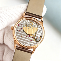 Jam Tangan Mekanik Otomatis Wanita Terbaru 2026 dengan Berlian 35mm, Kristal Safir, Kaliber 240, dan Laser Pointer