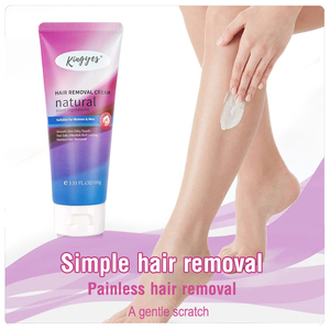 Crème dépilatoire indolore pour hommes avec logo personnalisé Crème dépilatoire permanente à l'aloe vera pour aisselles et aisselles pour hommes - Product Image 2