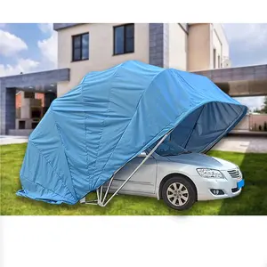 Outdoor car tent cover folding carport electric car canopy garages port tent foldable car canopy garages canopies carports