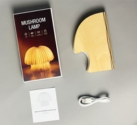 2025 nouvelle tendance Table méduse lampe en bois pliant LED liseuse Offre Spéciale nuit livre lumières pour chambre affaires jour cadeau